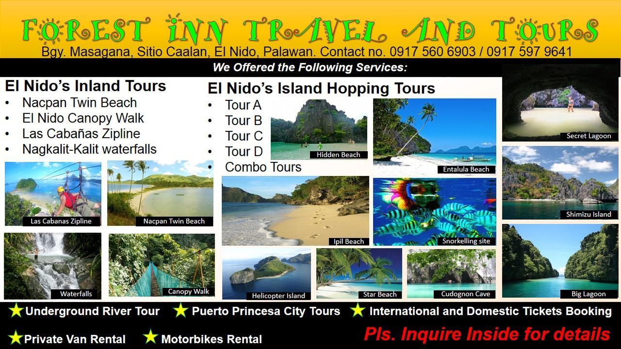 Forest Inn El Nido Exterior foto